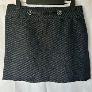 The Limited Black and Gray Textured Pencil Skirt
